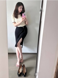 汐汐 165.E.47.26歲 傲人空姐 性感小魔女 誘惑到你無法自拔